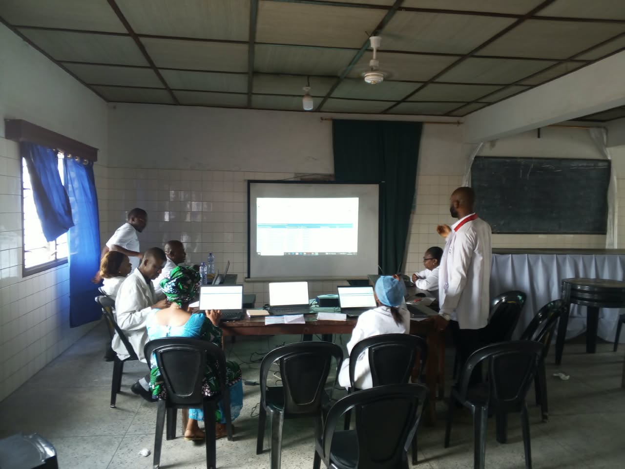 Formation de remise à niveau des utilisateurs à l'HGR de Bwamanda