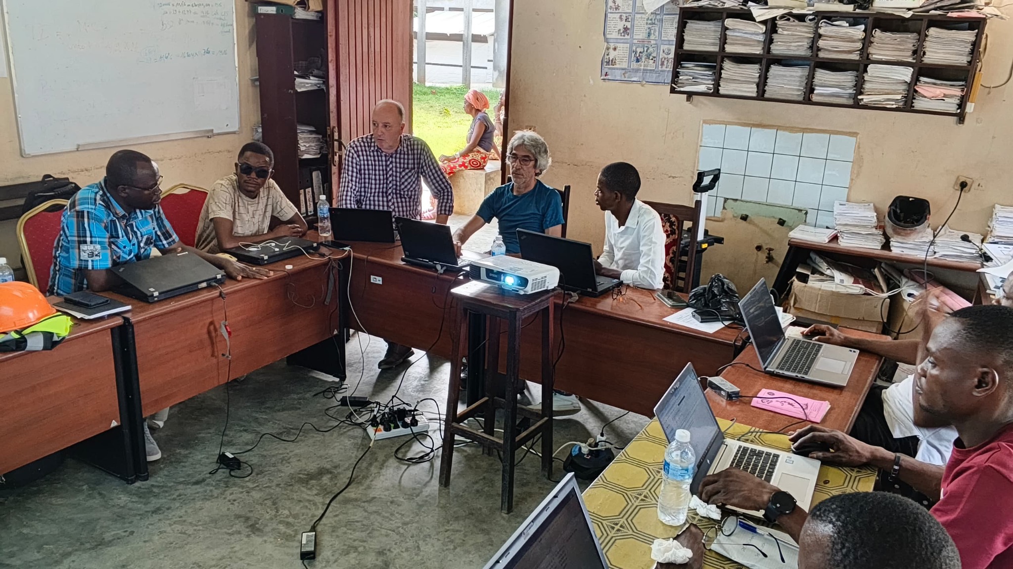Formation de remise à niveau des utilisateurs à l'HGR de Bwamanda