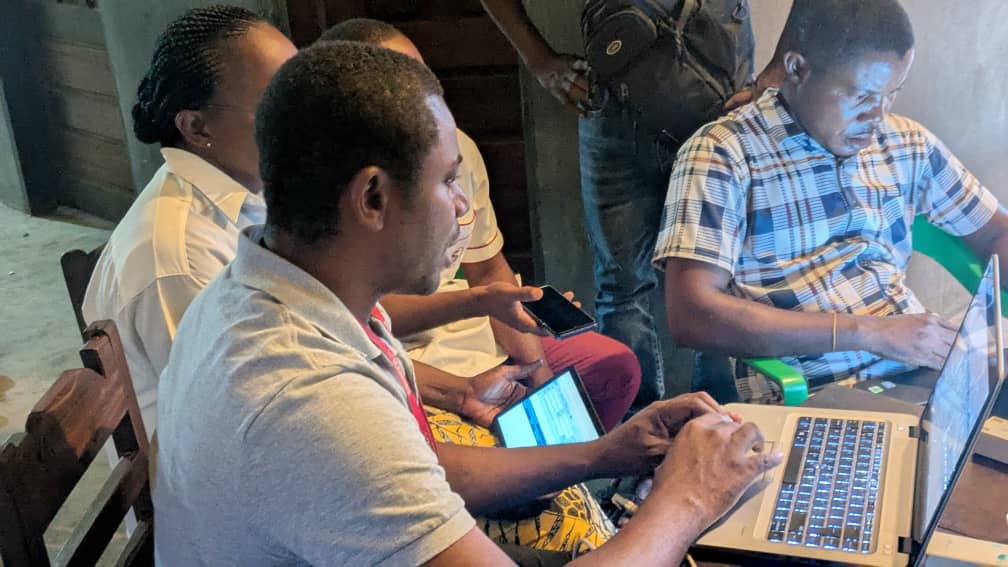 Formation des utilisatrices à l'HGR de Budjala